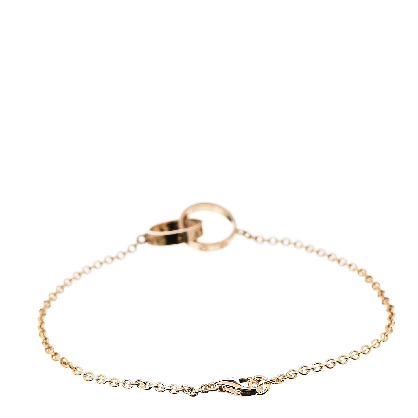 18K Yellow Gold Interlocking LOVE Bracelet