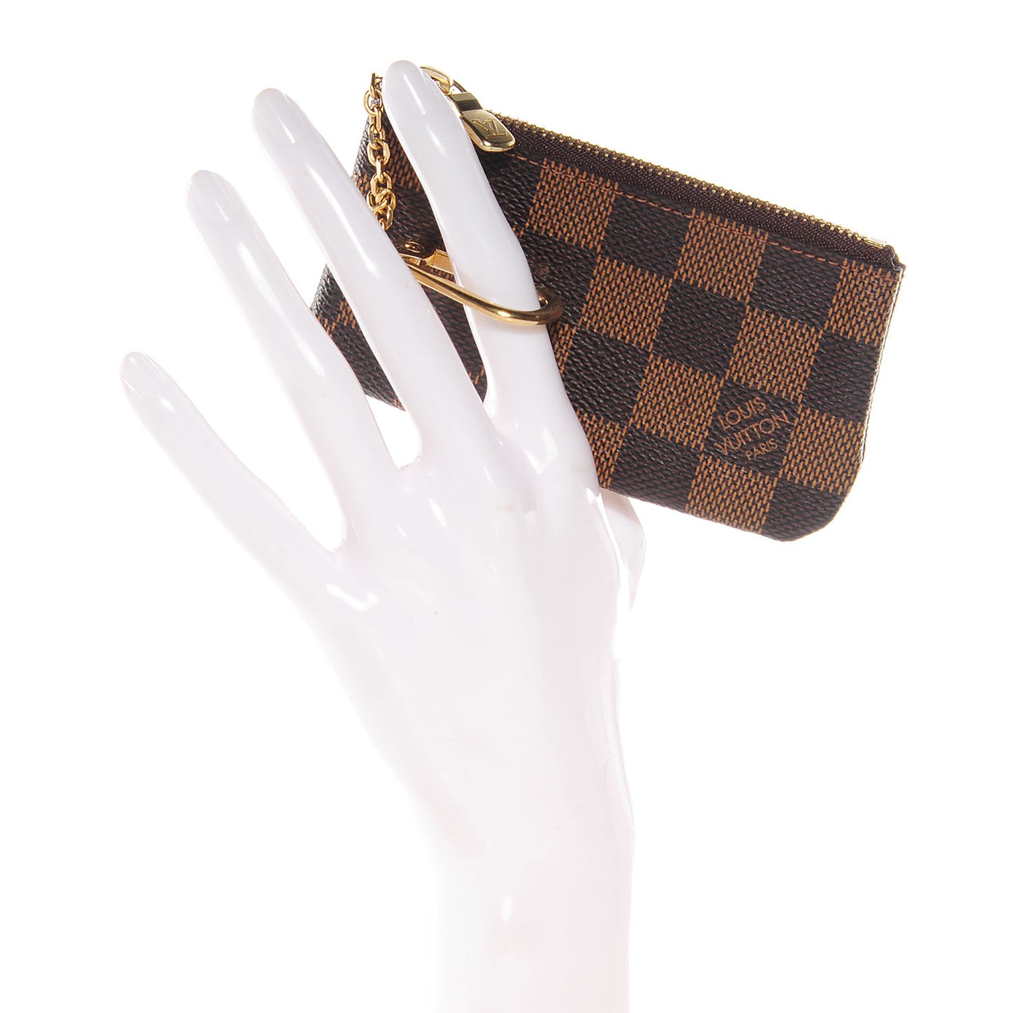 Damier Ebene Key Pouch