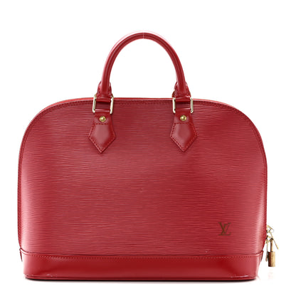 Louis Vuitton Epi Alma PM Castillan Red 1 of 14