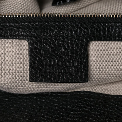 Gucci Pebbled Calfskin Large Soho Hobo Black 6 of 18