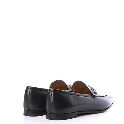 Gucci Calfskin Womens Jordaan Loafers 38.5 Black 4 of 11