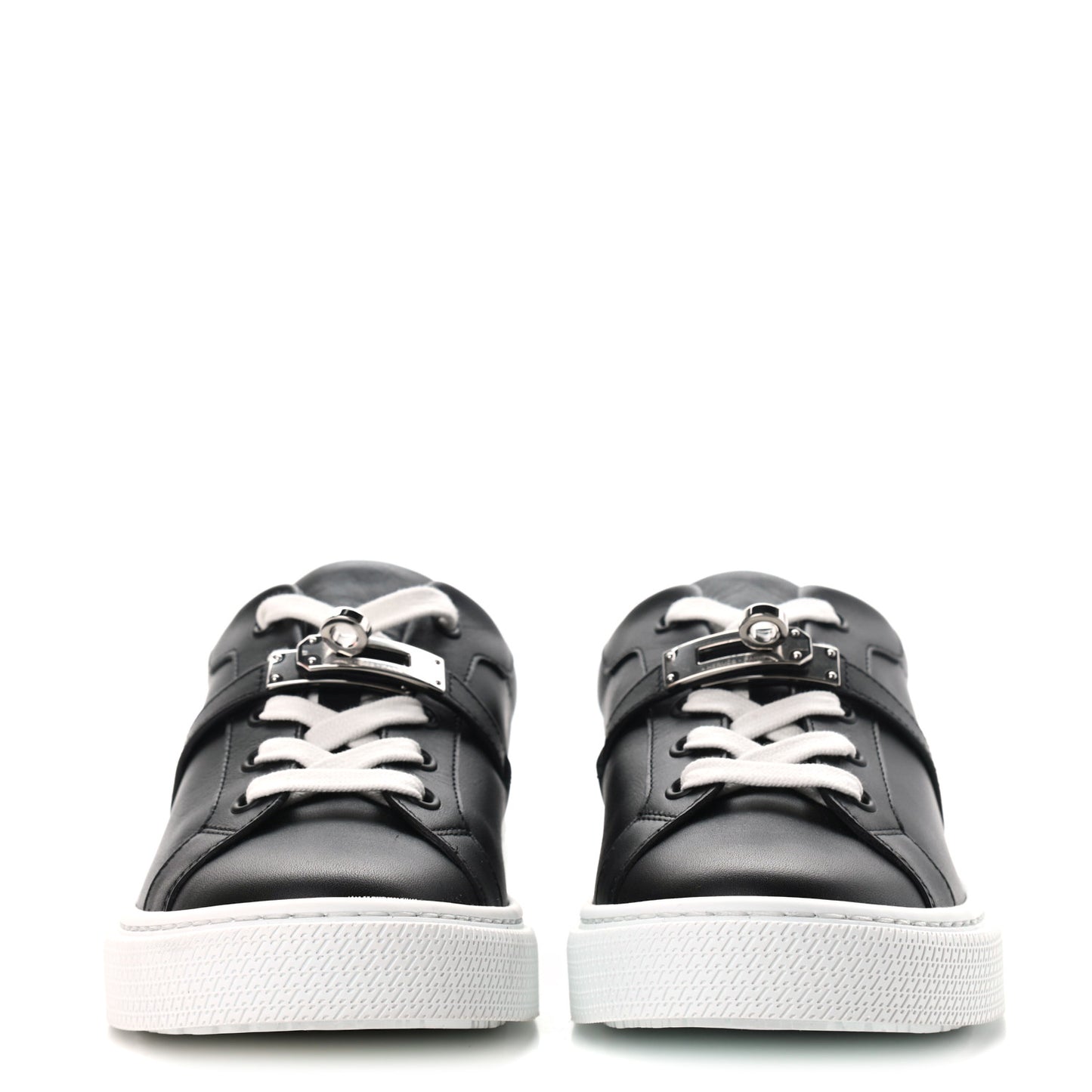 Calfskin Day Sneakers 36 Black