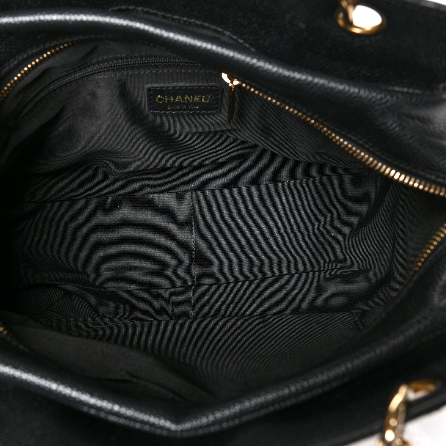 Chanel Caviar Quilted Petit Timeless Tote PTT Black 4 of 9
