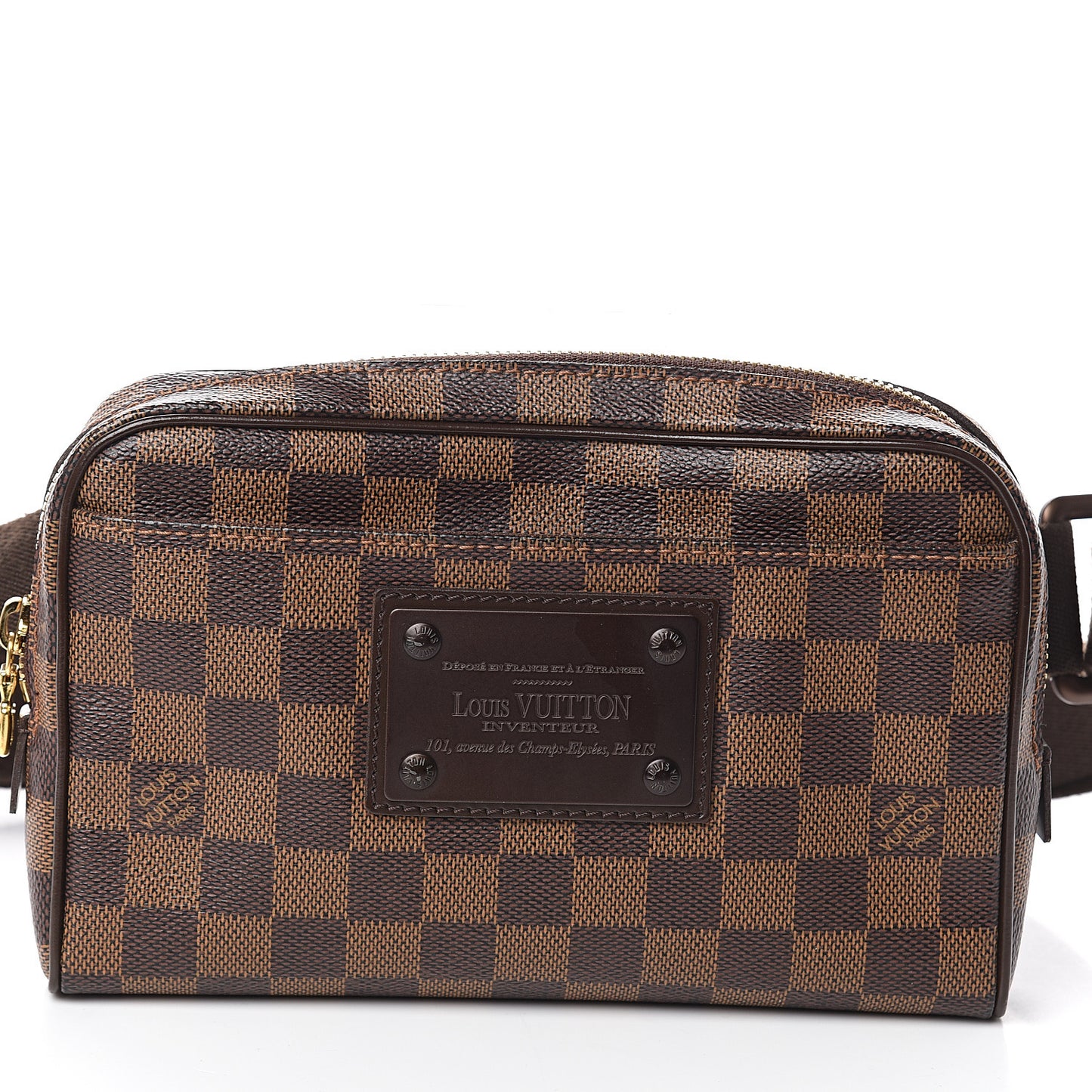 Damier Ebene Brooklyn Bum Bag