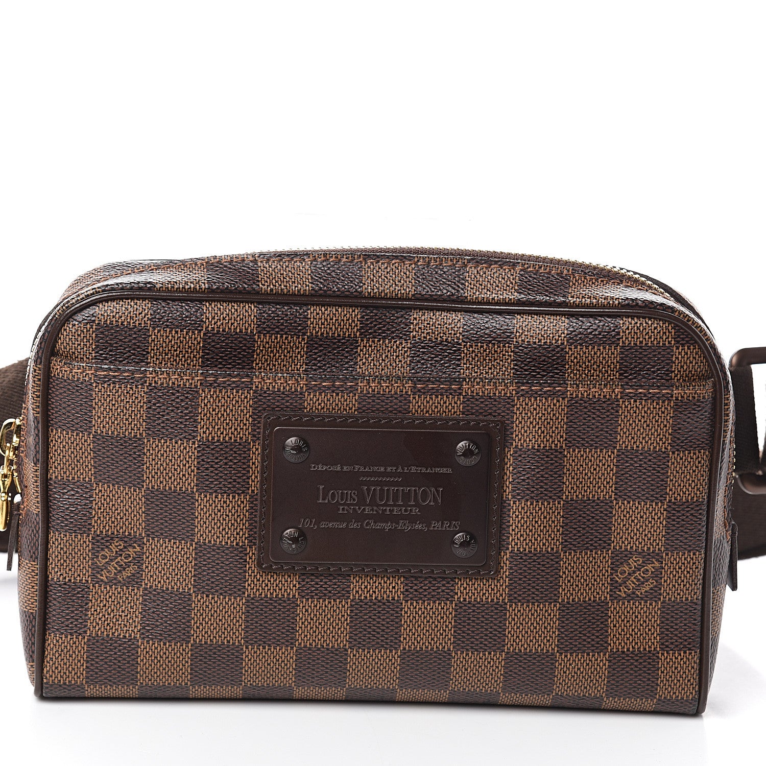Louis Vuitton Damier Ebene Brooklyn Bum Bag 6 of 8
