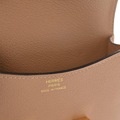 Hermes Evercolor Bi-Color Constance Slim Chai Lime 7 of 9