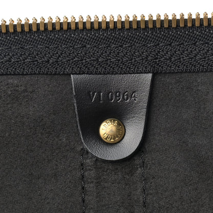 Louis Vuitton Epi Keepall 55 Black 7 of 17