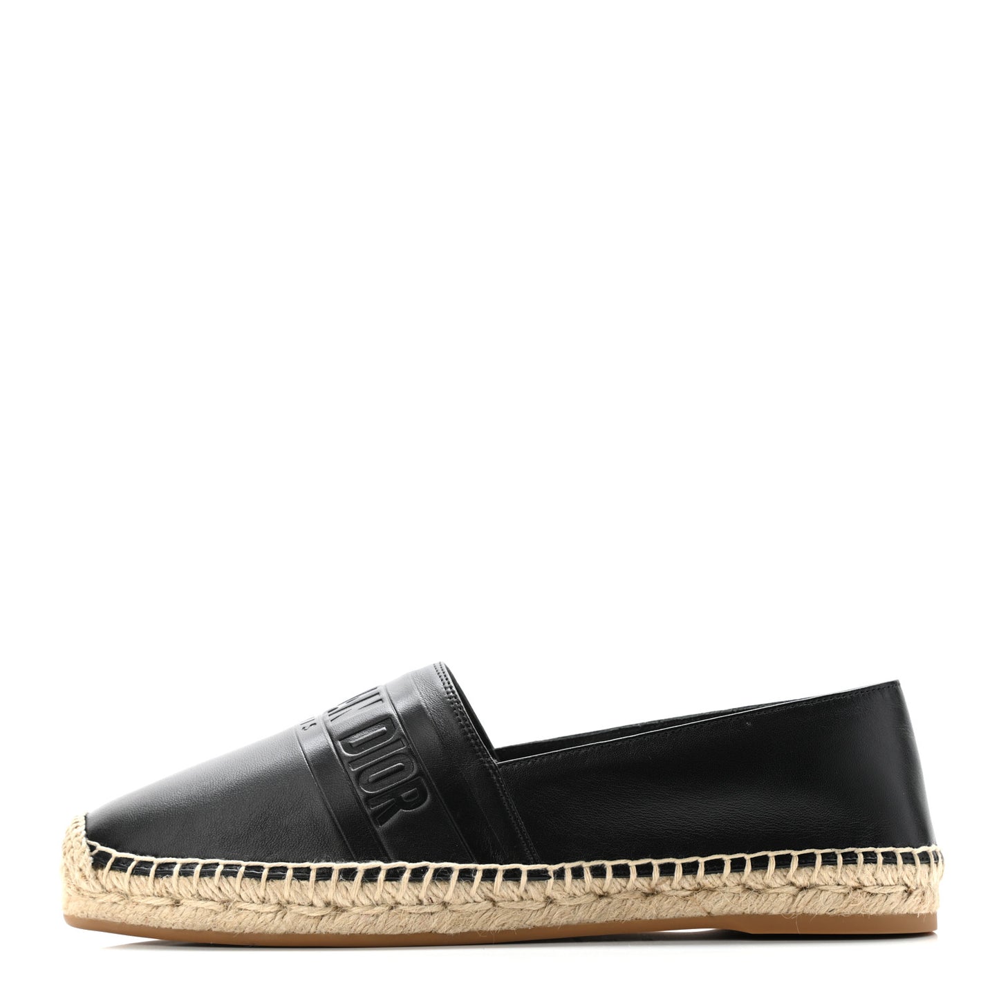 Lambskin Granville Espadrilles 39.5 Black