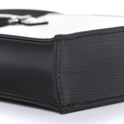 Louis Vuitton Epi Petit Sac Plat Black 7 of 8