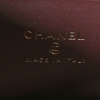 Chanel Caviar Quilted Top Handle Slim Vanity With Chain Black 6 of 11