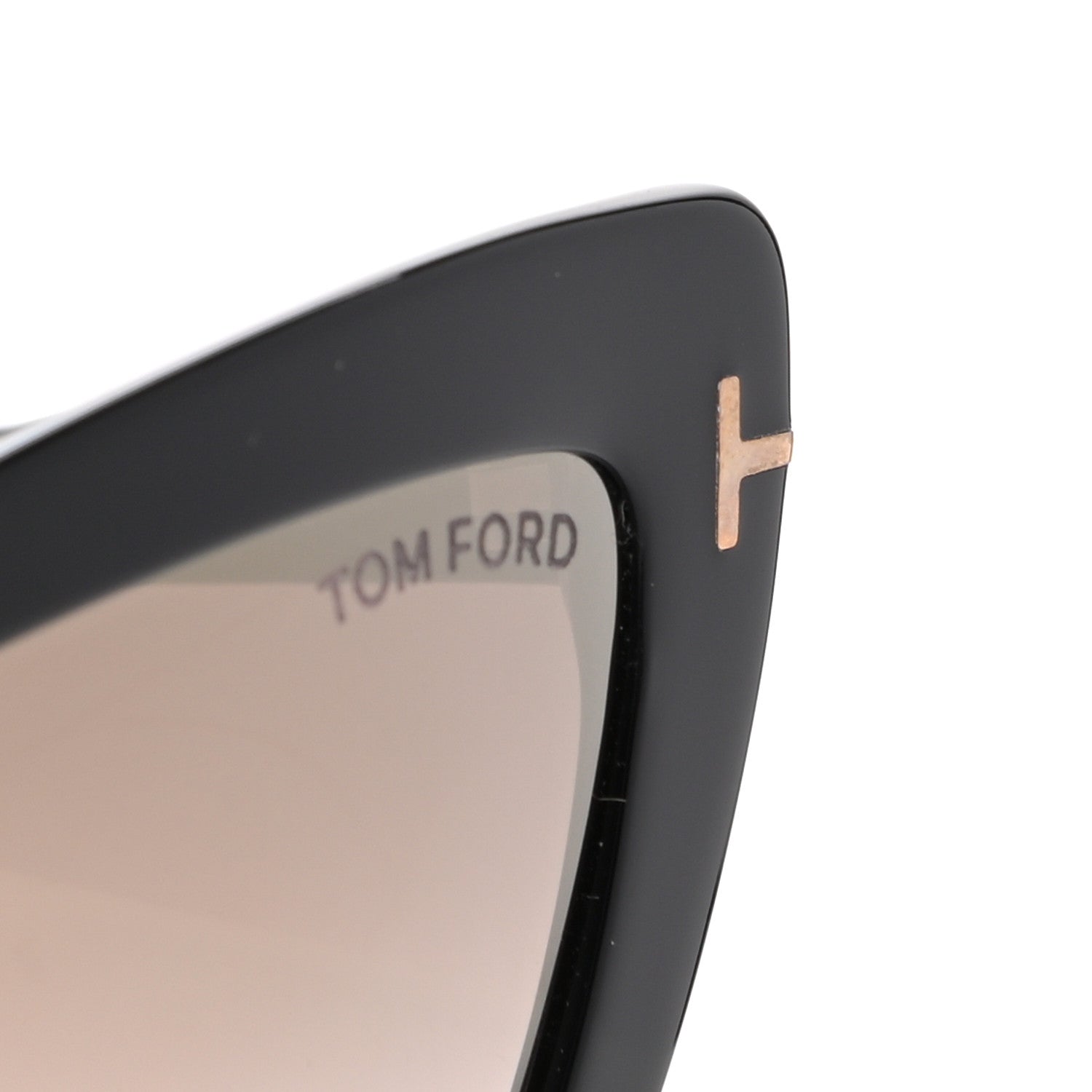 Tom Ford Valesca Cat Eye Sunglasses TF555 Black 8 of 9