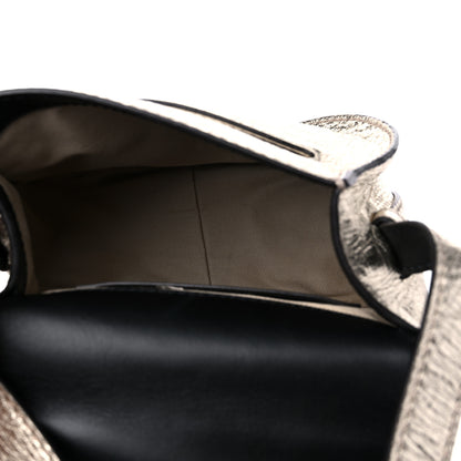 Chloe Metallic Calfskin Small Marcie Saddle Bag Gold 5 of 8