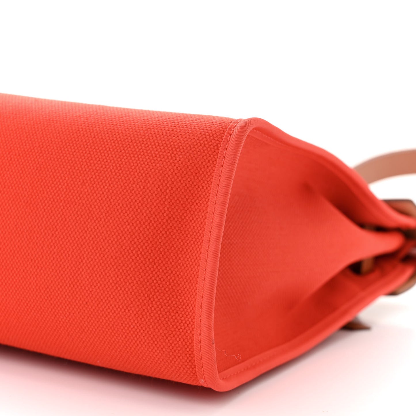 Vache Hunter Toile Herbag Zip 31 PM Capucine Fauve
