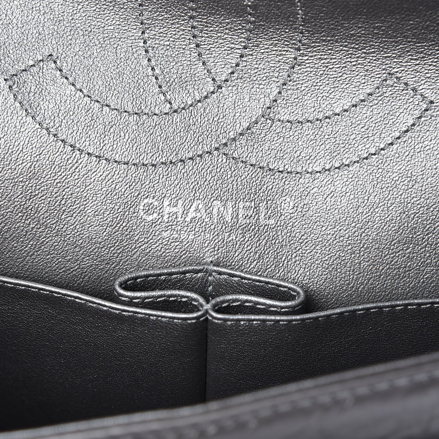 Metallic Aged Calfskin 2.55 Reissue 226 Flap Silver