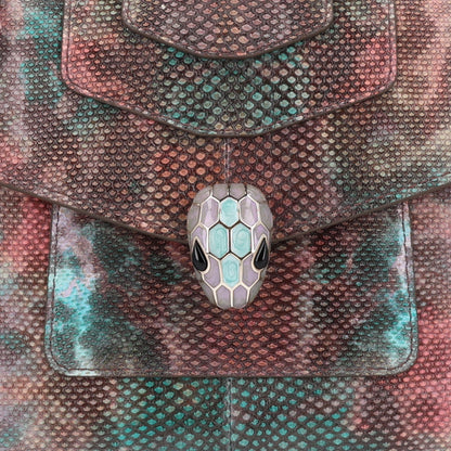 Bulgari Metallic Karung Serpenti Forever Top Handle Multicolor 8 of 10