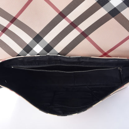 Burberry Nova Check Diaper Messenger Bag 6 of 12