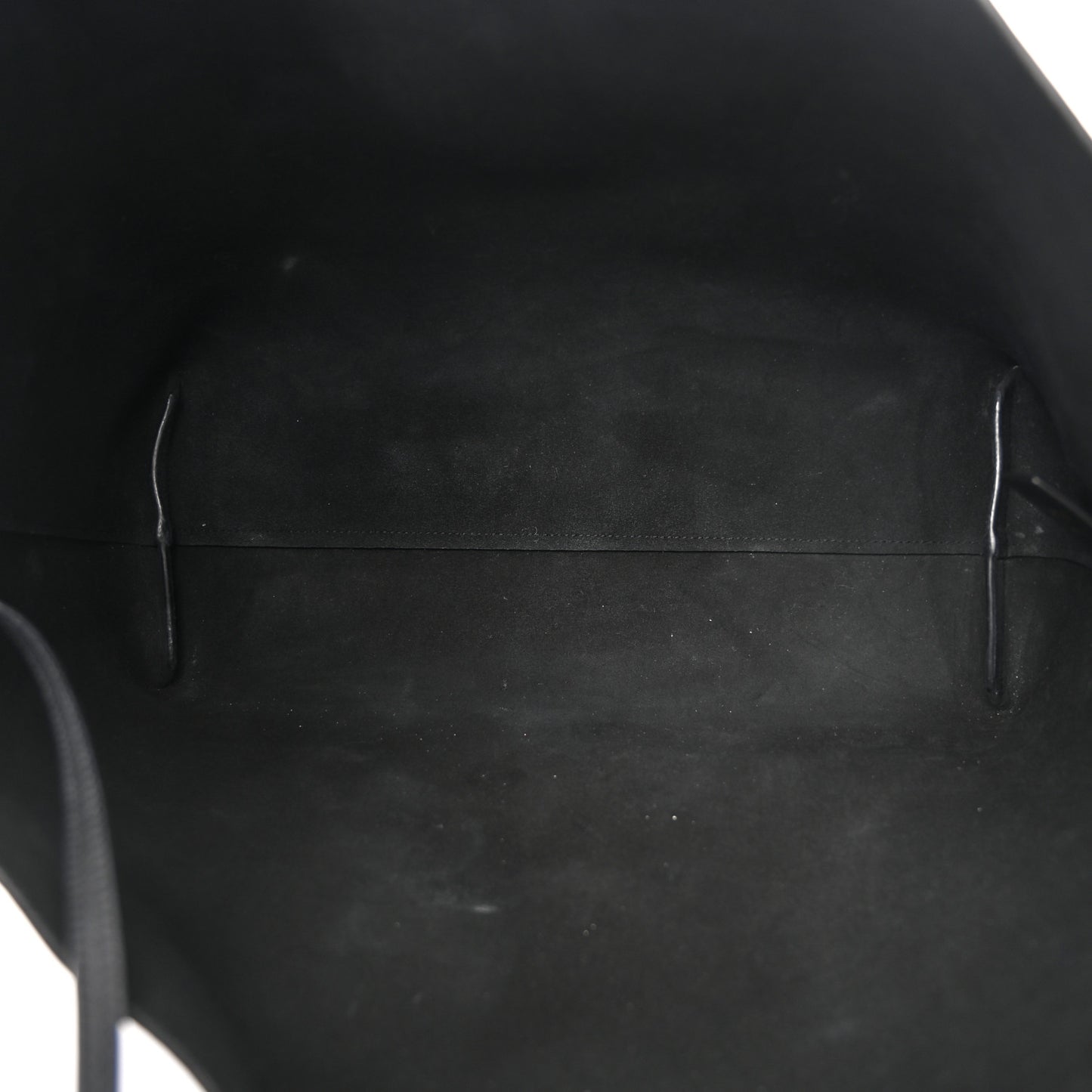 Calfskin Large Shopping Tote Black