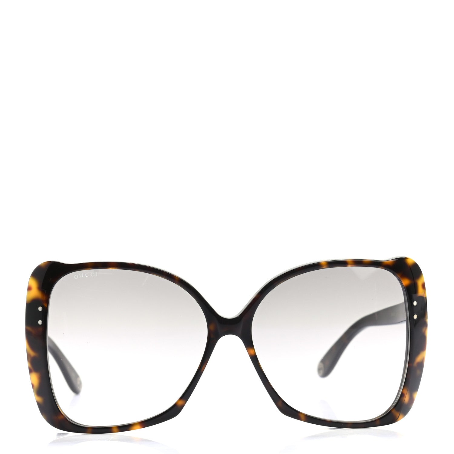 Gucci Acetate Oversize Square Frame GG0471S Sunglasses Tortoise 2 of 7