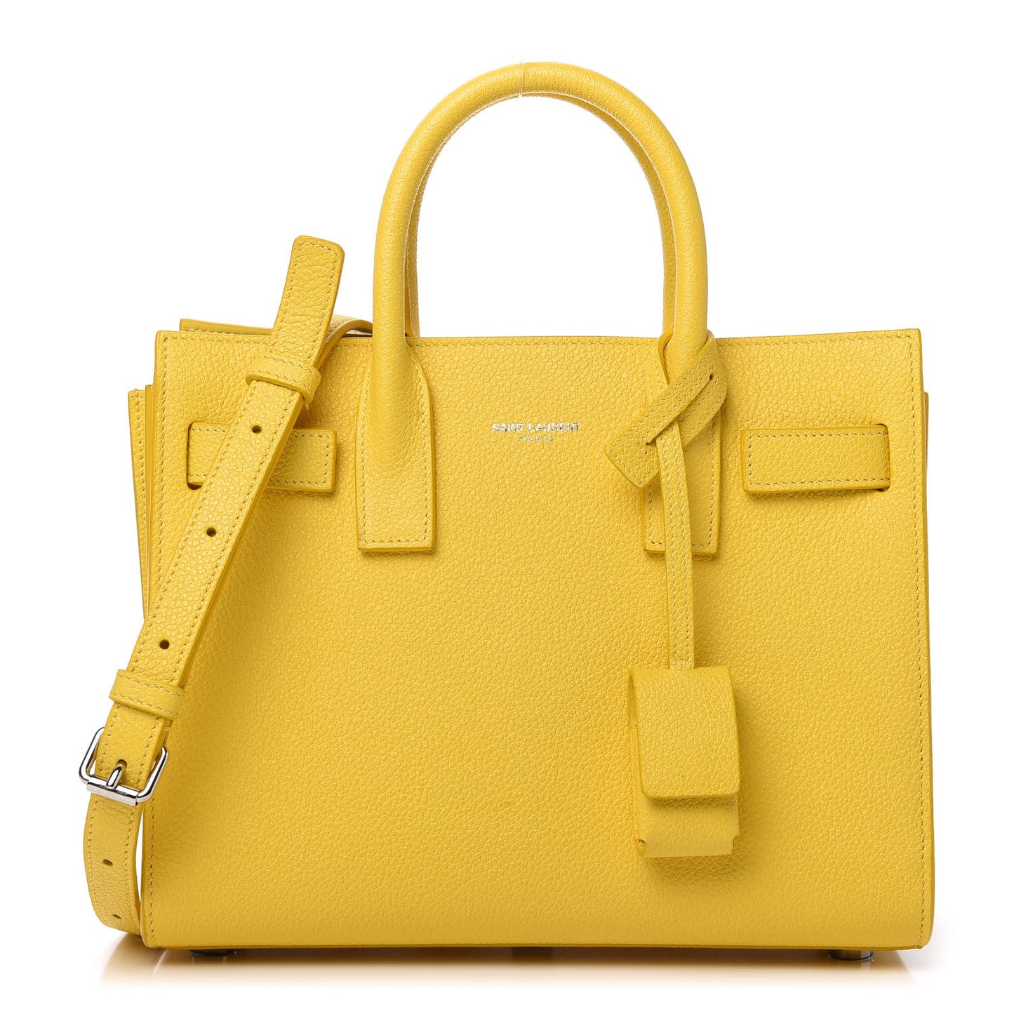 Grained Calfskin Nano Sac De Jour