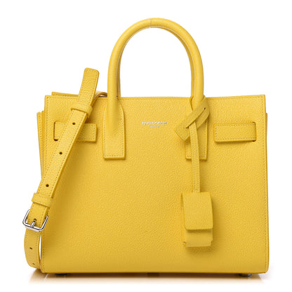 Saint Laurent Grained Calfskin Nano Sac De Jour 1 of 10