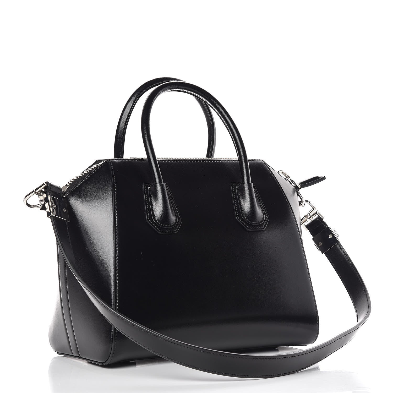 Givenchy Shiny Lord Calfskin Small Antigona Black 3 of 10