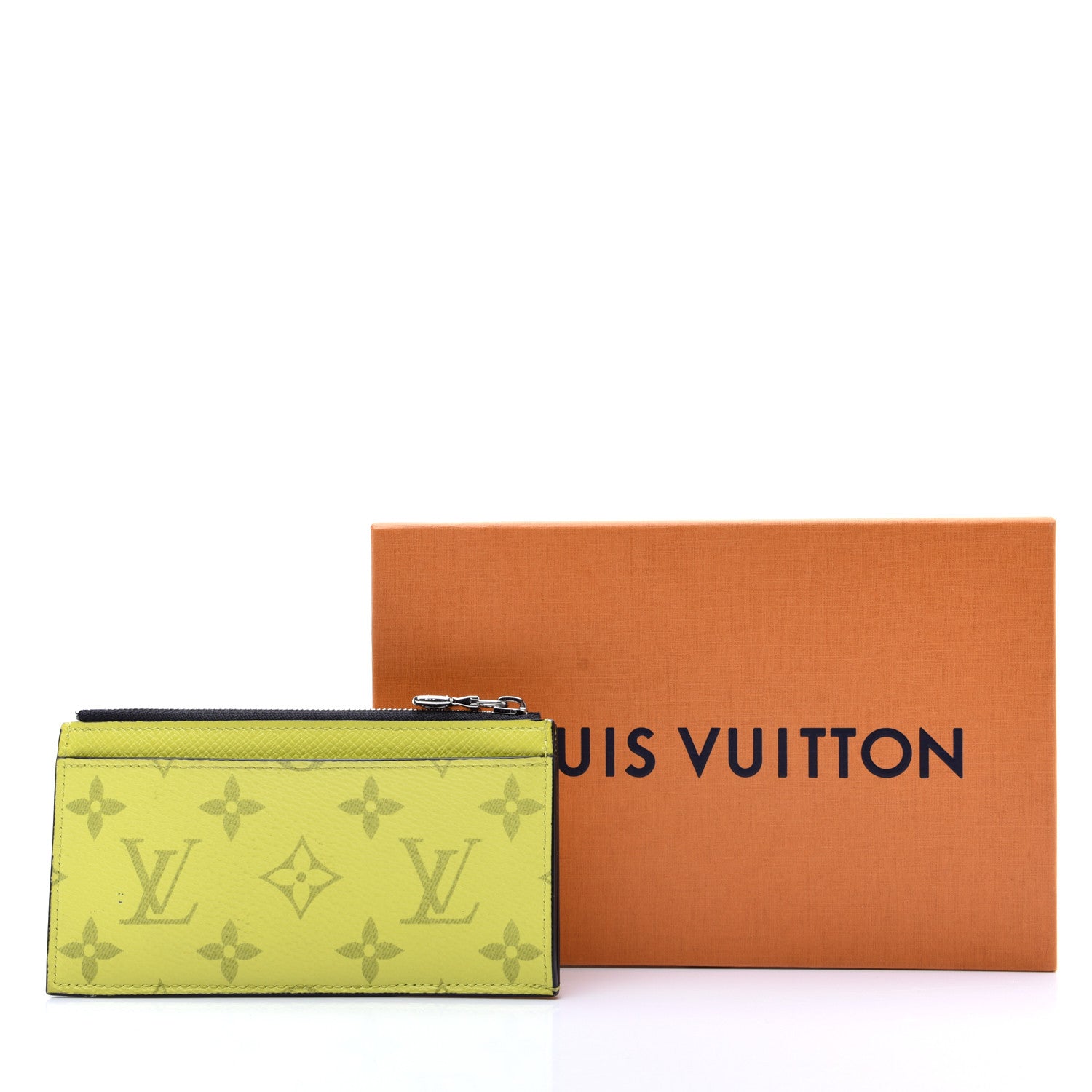 Louis Vuitton Monogram Taiga Coin Card Holder Yellow 11 of 11