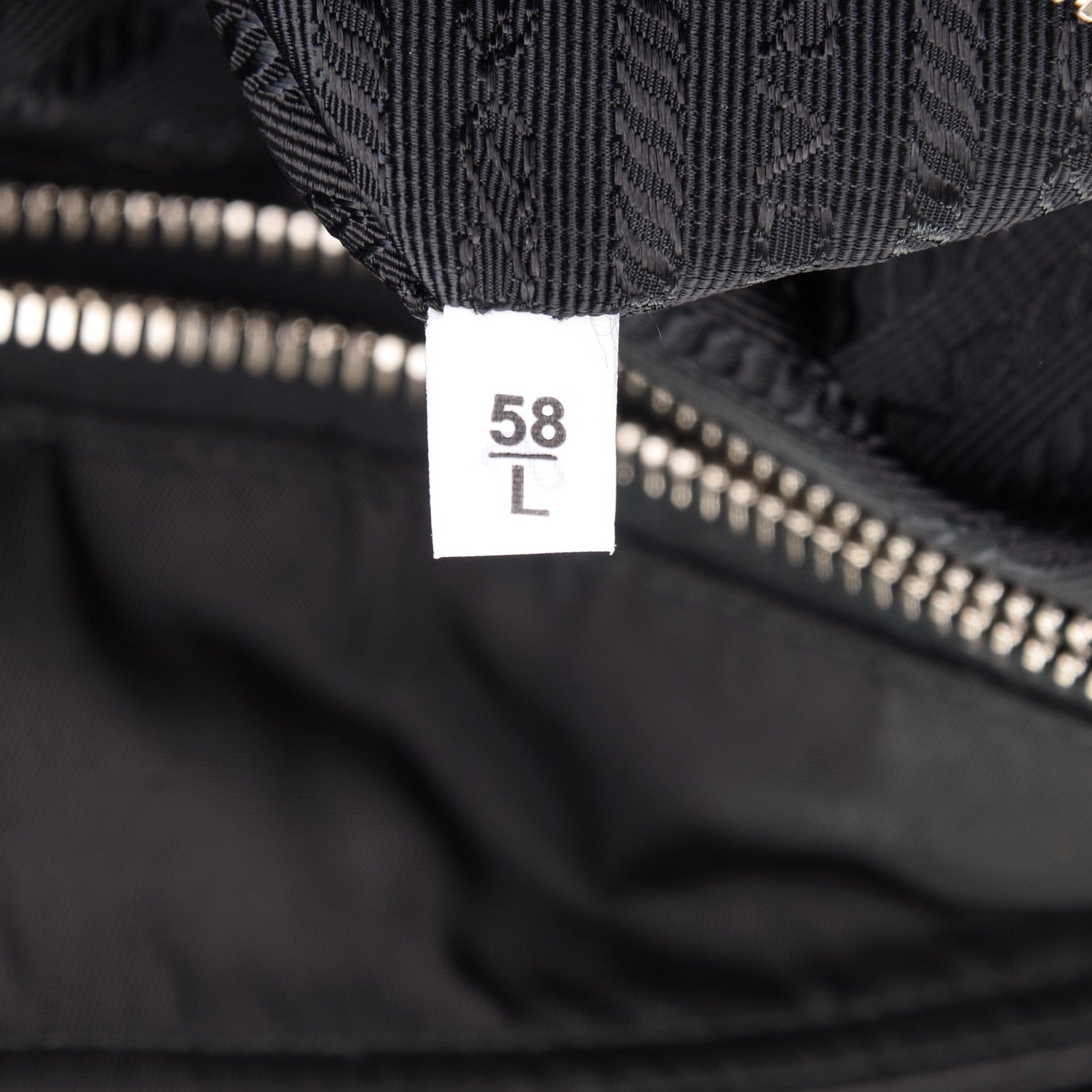 Prada Tessuto Nylon Vela Diaper Bag Black 7 of 8