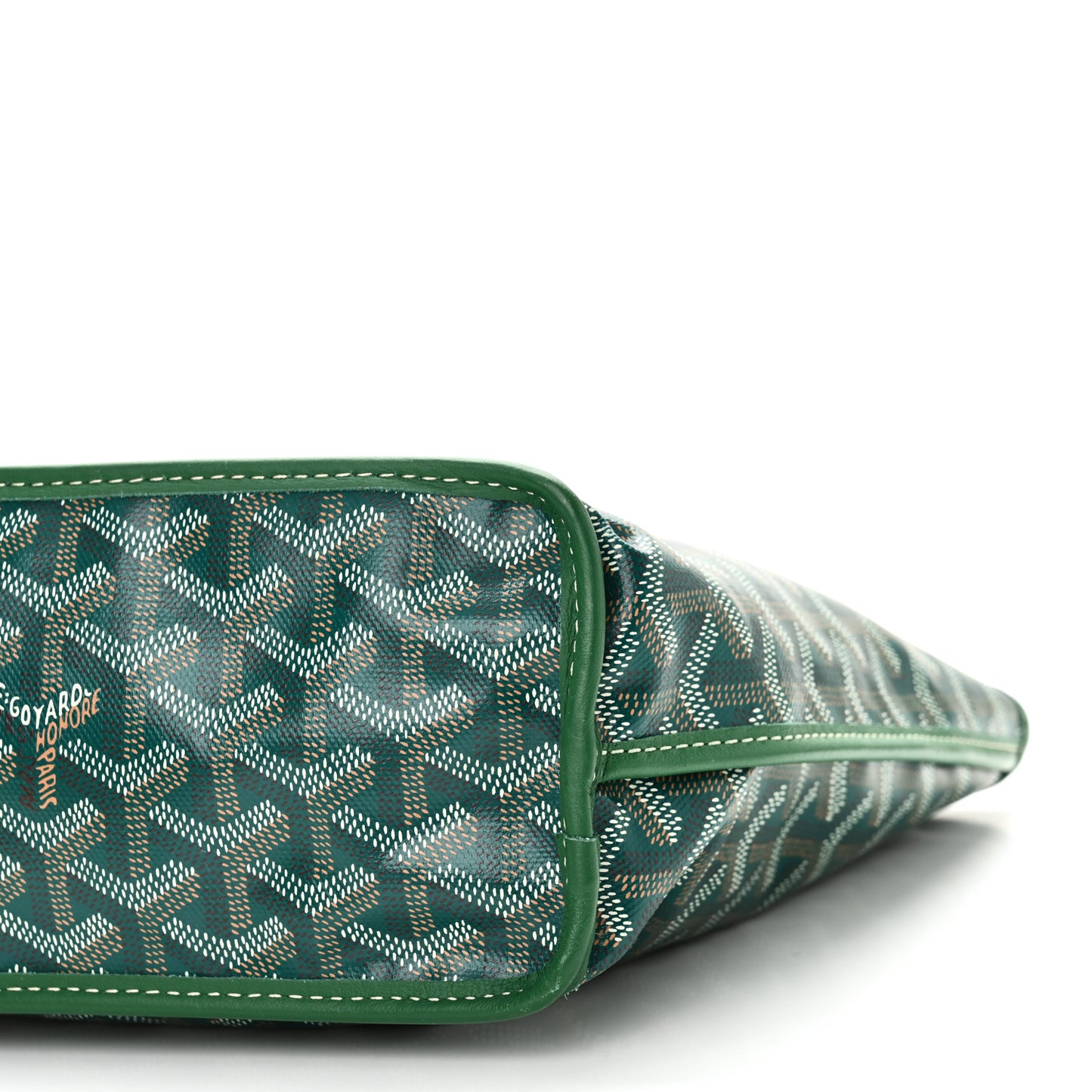 Goyardine Reversible Mini Anjou Green