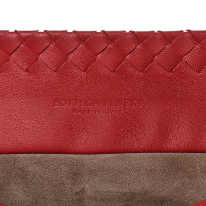 Bottega Veneta Nappa Intrecciato Small Cesta Tote Red 6 of 10