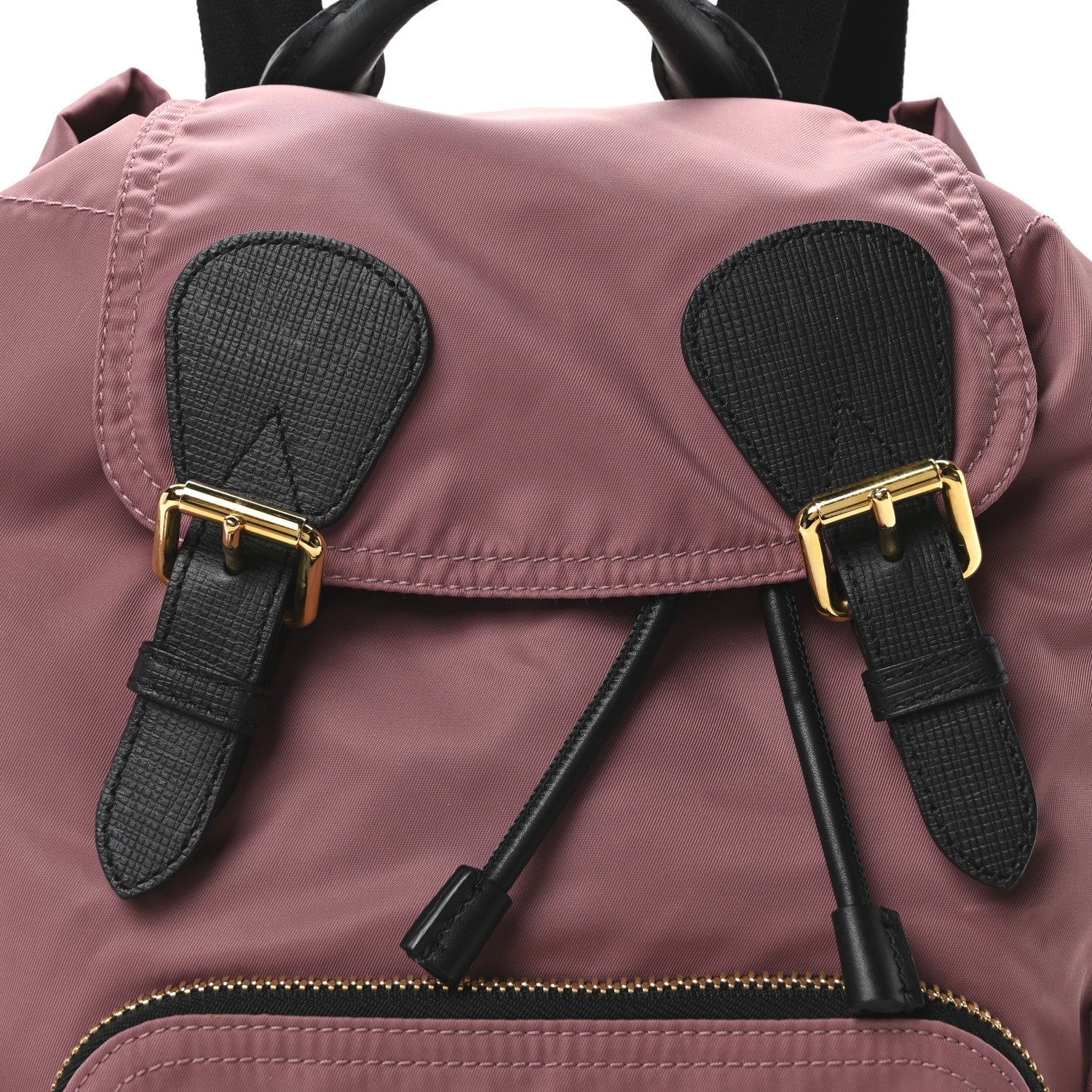Burberry Nylon Medium Rucksack Backpack Mauve Pink 8 of 10