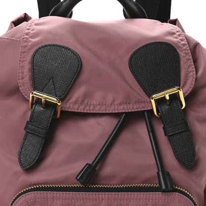 Burberry Nylon Medium Rucksack Backpack Mauve Pink 8 of 10