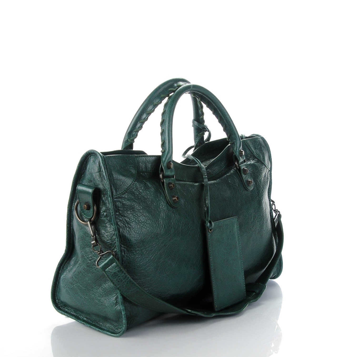 Balenciaga Agneau Classic Hardware City Poker Fonce 3 of 7