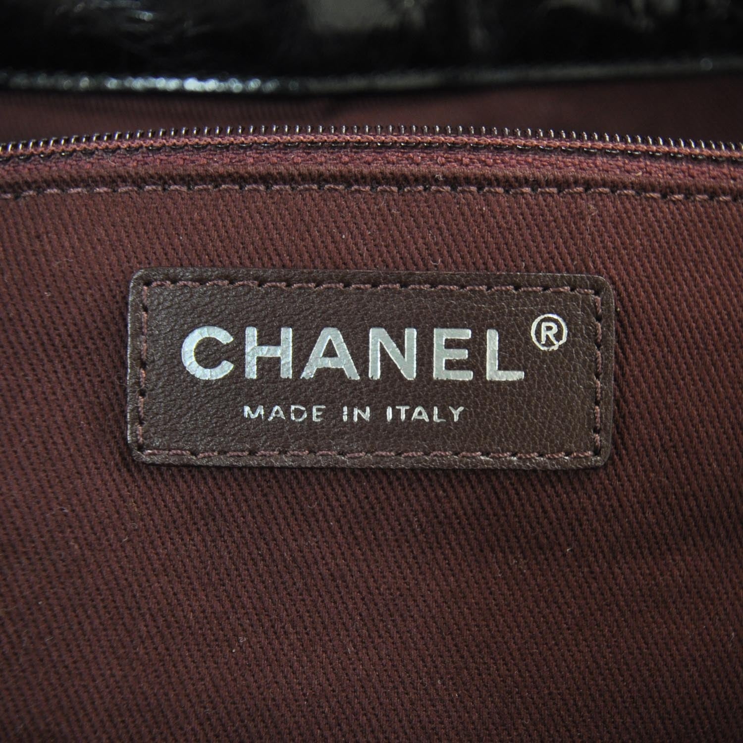 Chanel Leather Large In The Mix Tote Black 7 of 11