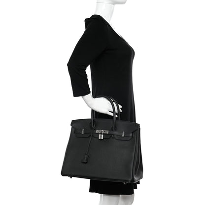Hermes Togo Birkin 35 Black 2 of 11