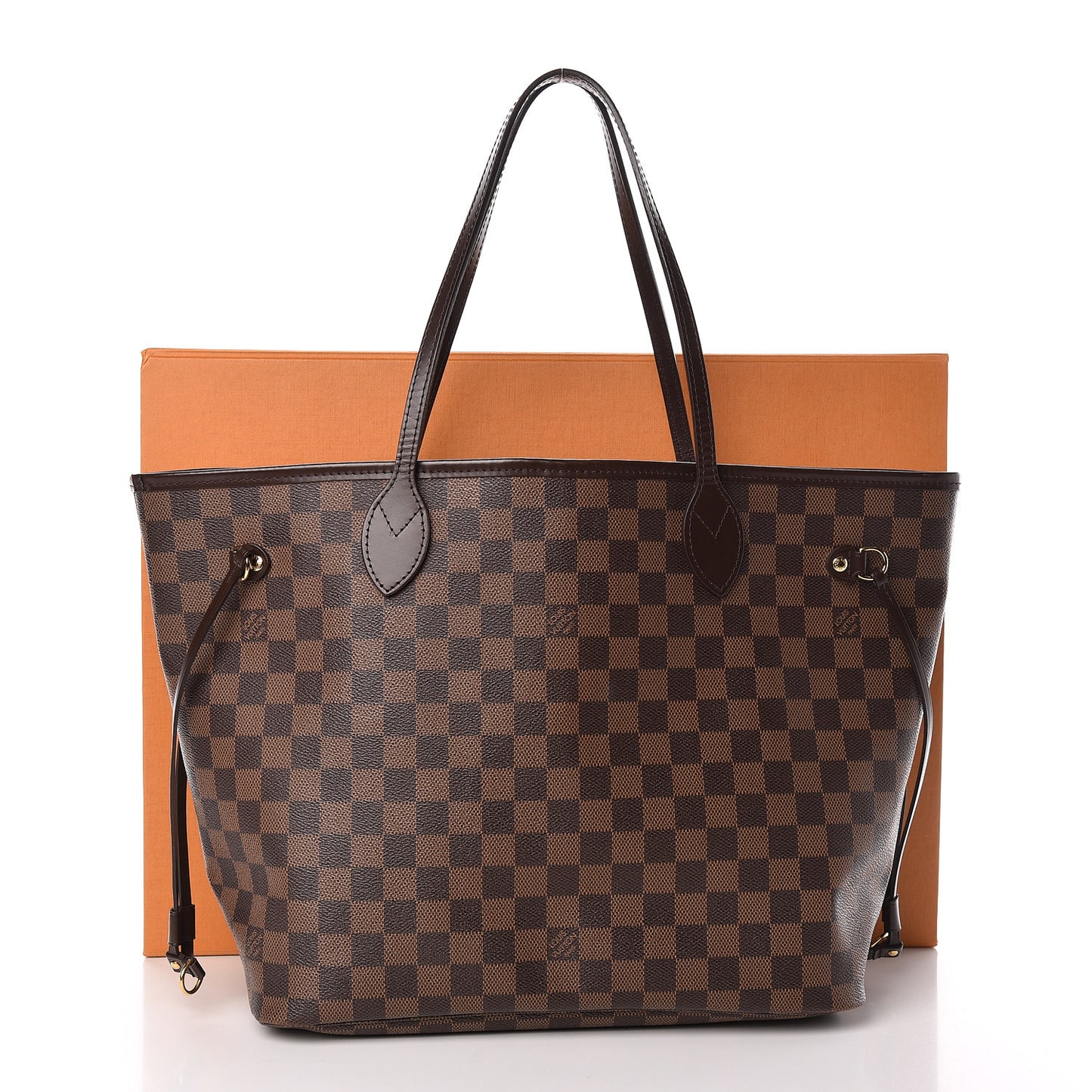 Damier Ebene Neo Neverfull MM Rose Ballerine