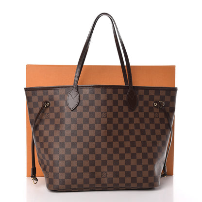 Louis Vuitton Damier Ebene Neo Neverfull MM Rose Ballerine 18 of 18