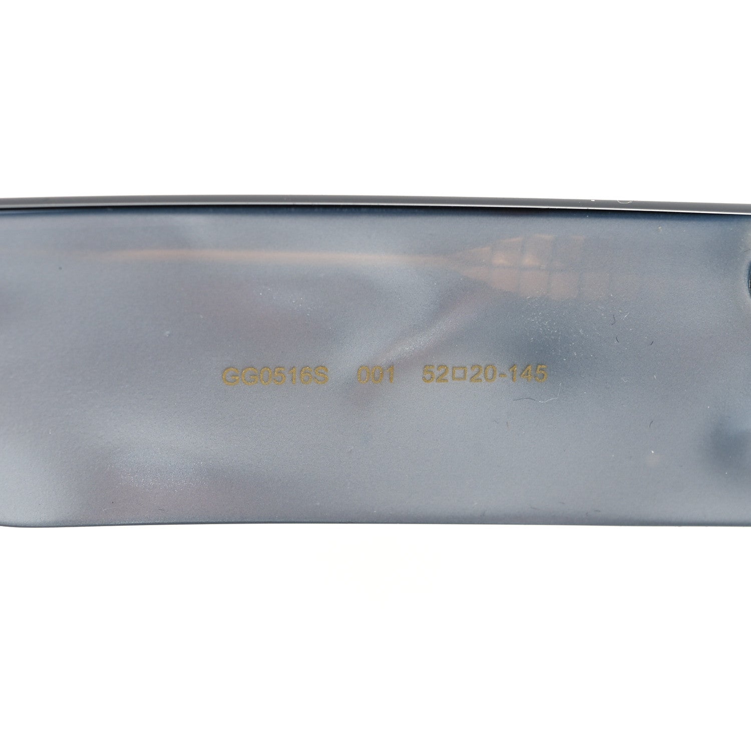 Gucci Acetate Rectangular Sunglasses GG0516S Black 6 of 8