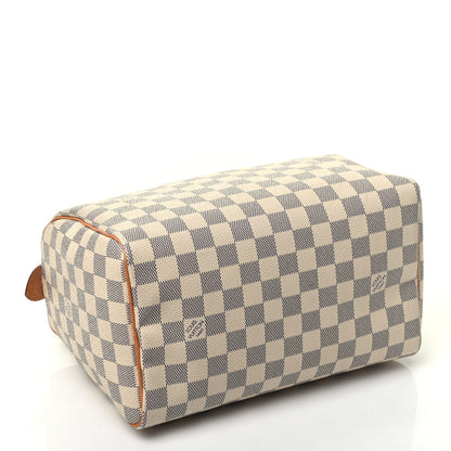Louis Vuitton Damier Azur Speedy 25 4 of 9