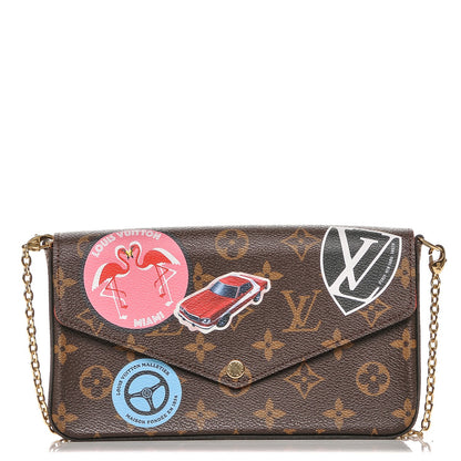 Louis Vuitton Monogram World Tour Pochette Felicie 1 of 6