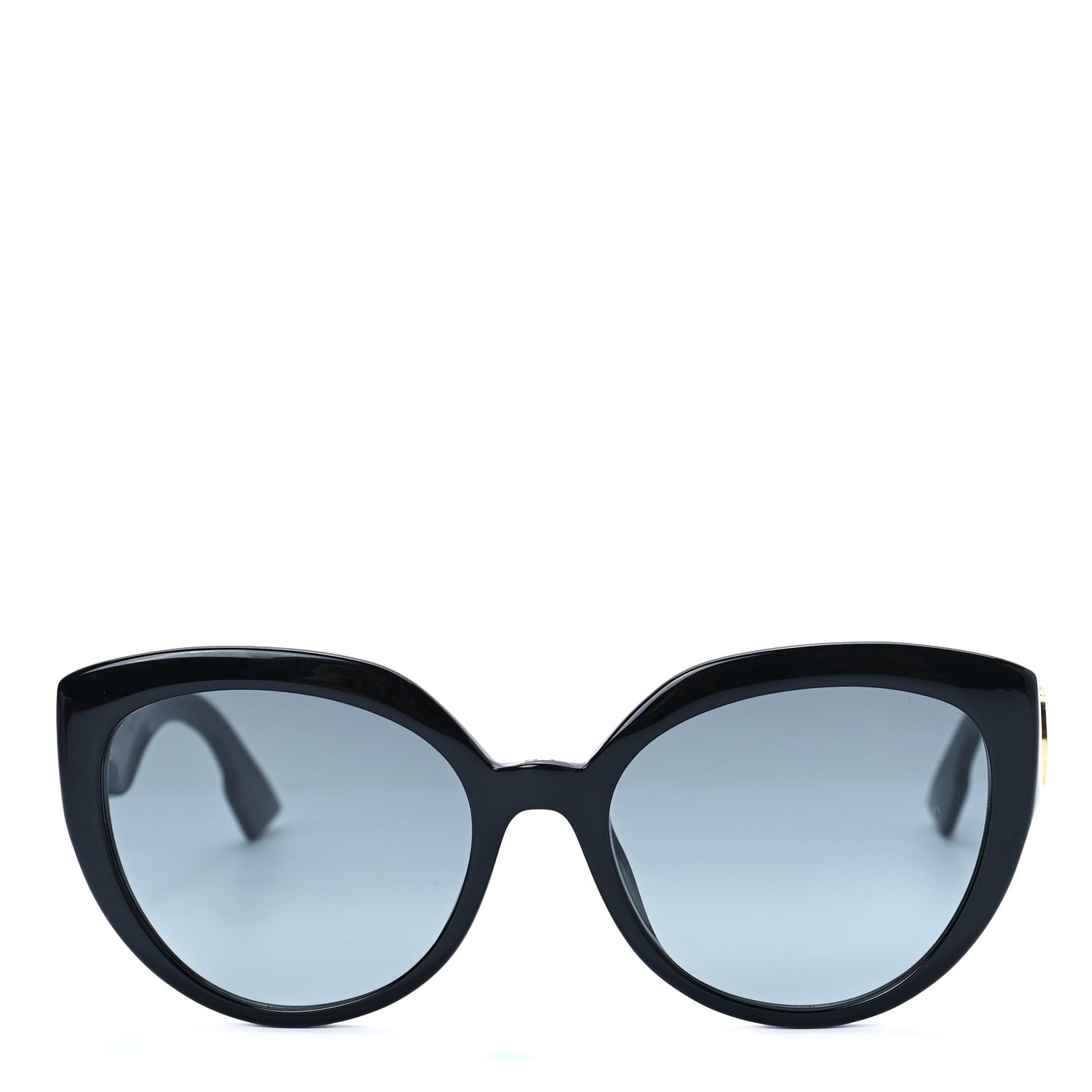 Christian Dior Acetate DDiorF Cat Eye Sunglasses Black 2 of 7