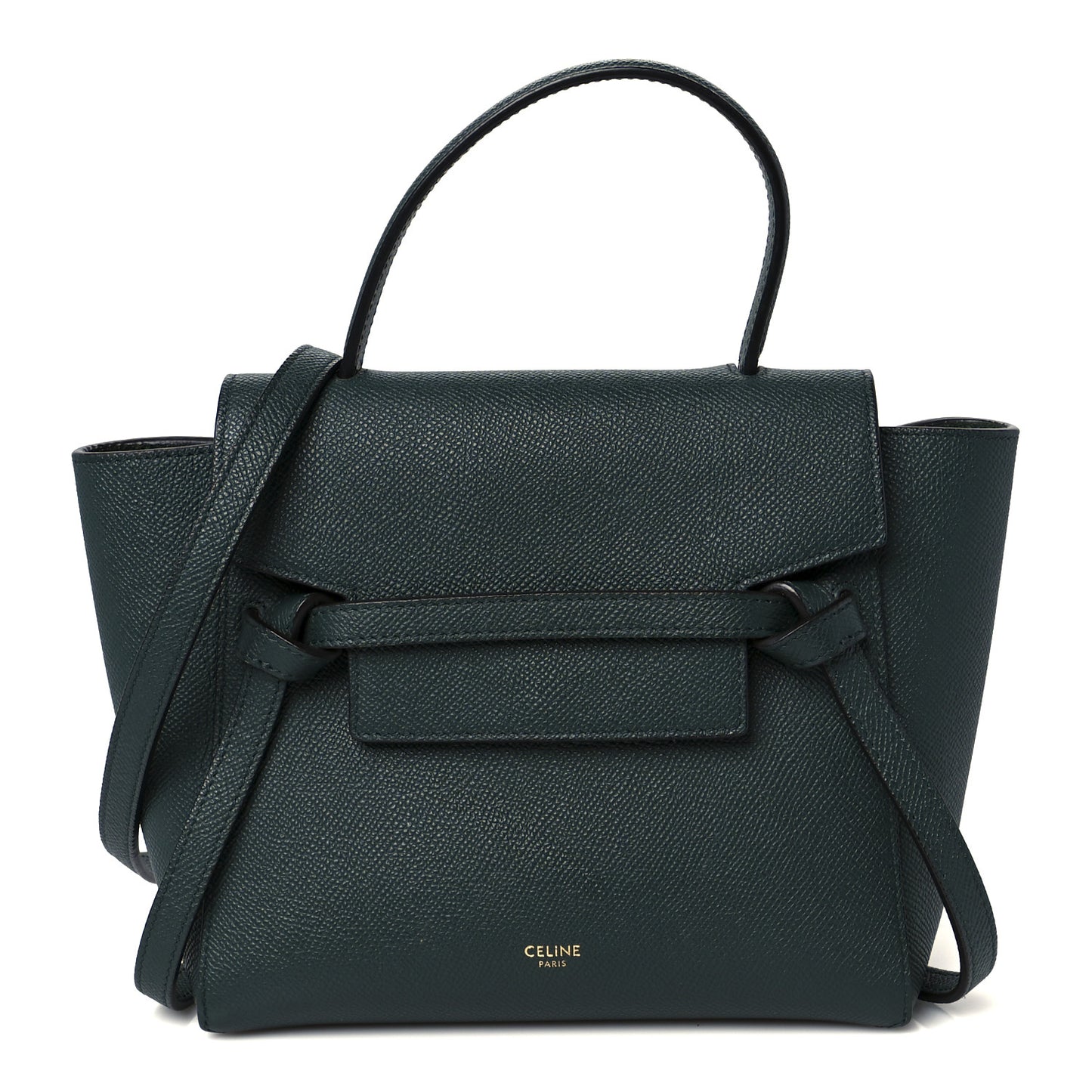 Grained Calfskin Nano Belt Bag Amazone