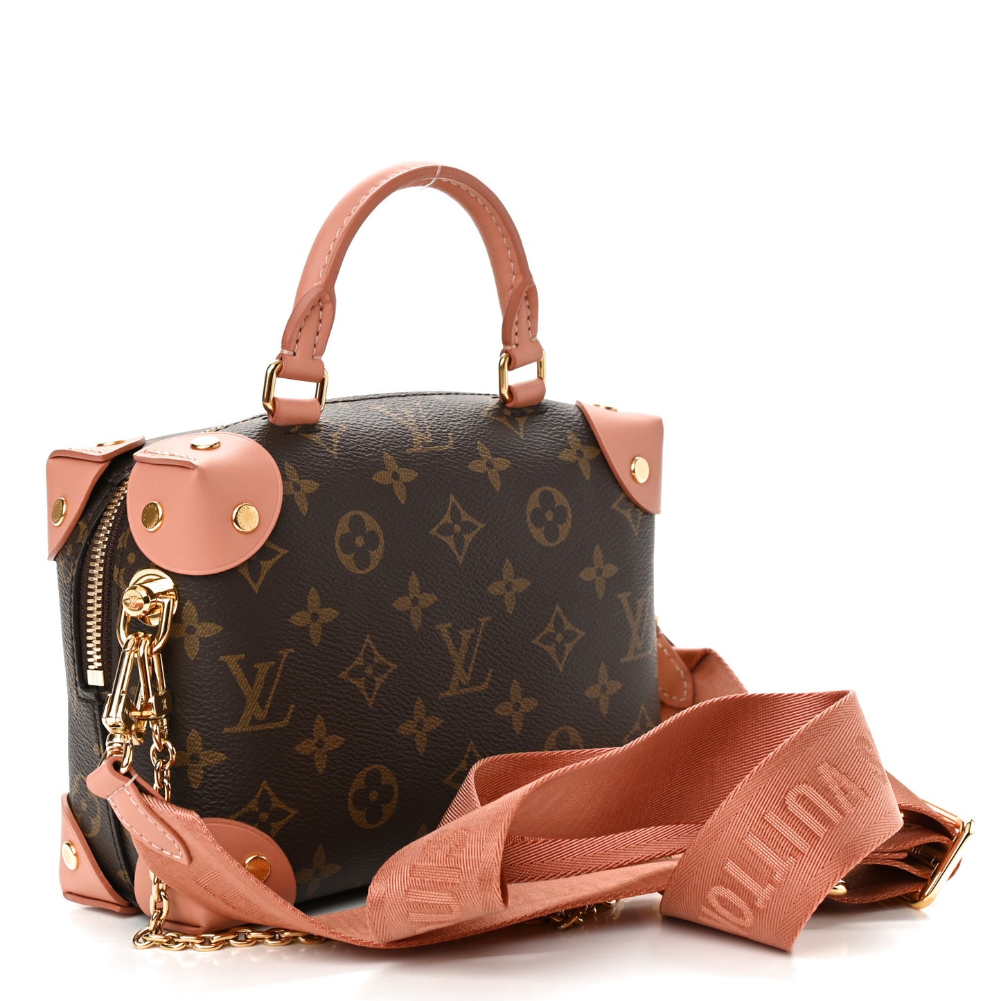 Monogram Petite Malle Souple Peach