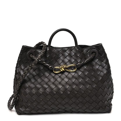 Bottega Veneta Nappa Intrecciato Medium Andiamo Shoulder Bag Fondant 1 of 11