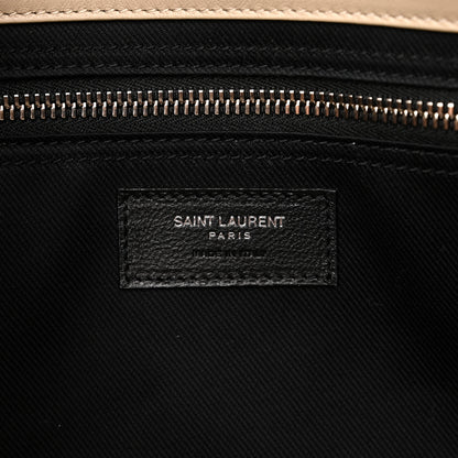 Saint Laurent Vitello Rive Gauche Large Tote Sea Salt 6 of 12