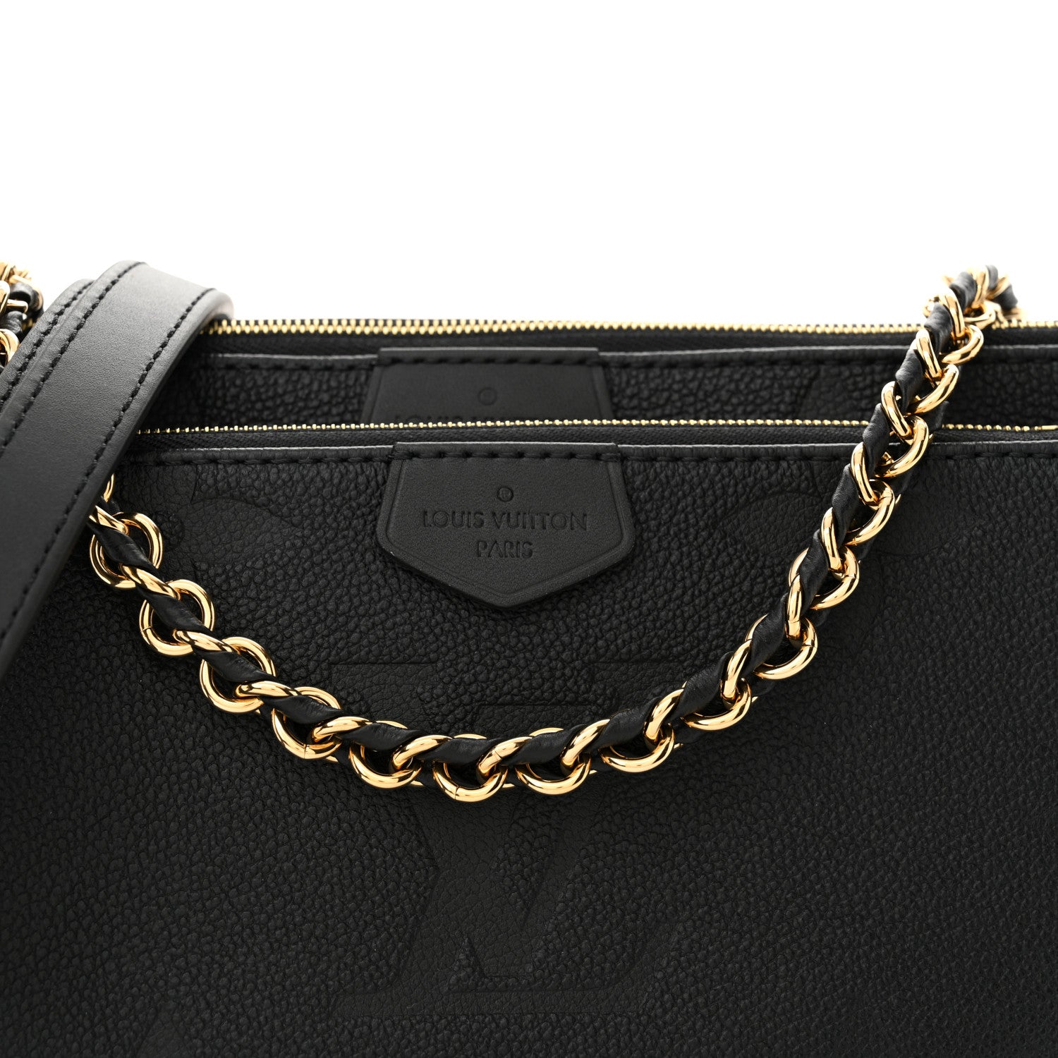 Louis Vuitton Empreinte Monogram Giant Multi Pochette Accessories Black 8 of 10