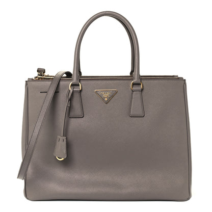 Prada Saffiano Large Galleria Double Zip Tote Argilla 1 of 9