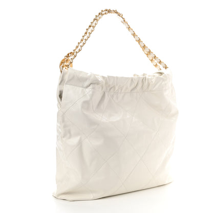 Chanel Calfskin Quilted Chanel 22 White 3 of 10