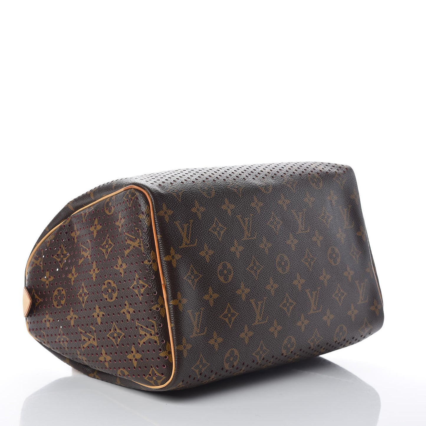 Monogram Perforated Speedy 30 Fuchsia