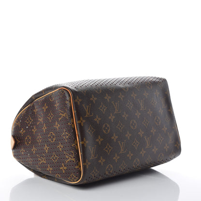 Louis Vuitton Monogram Perforated Speedy 30 Fuchsia 4 of 15