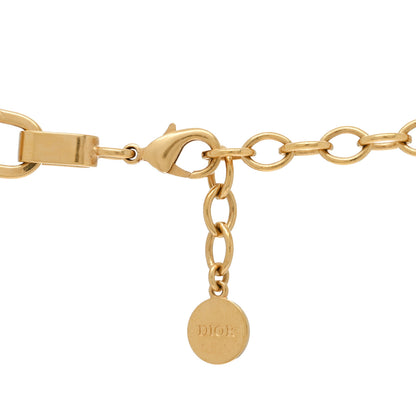 Christian Dior Metal 30 Montaigne Chain Choker Necklace Gold 4 of 4